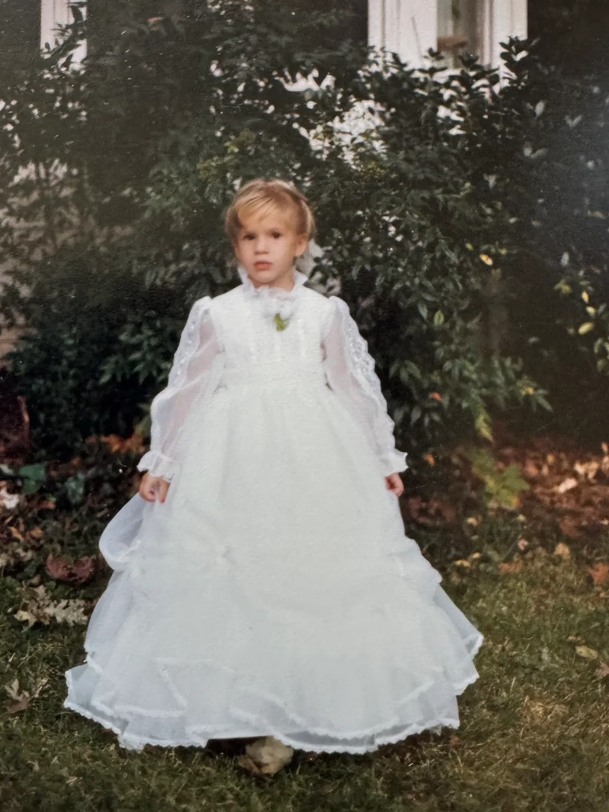 Megan as a child
